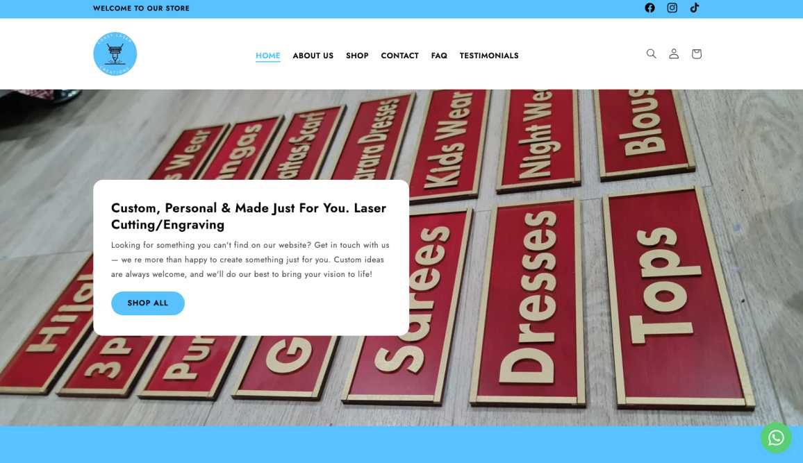 Coast Laser Creation