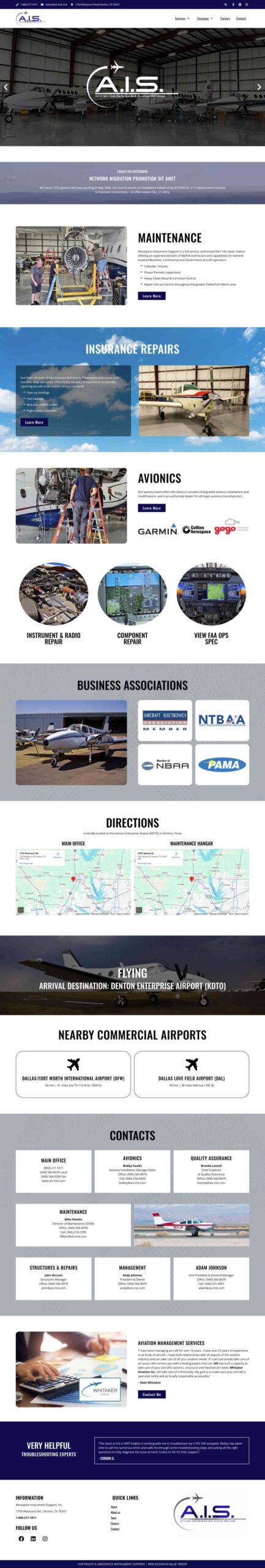 Aircraft Maintenance & services